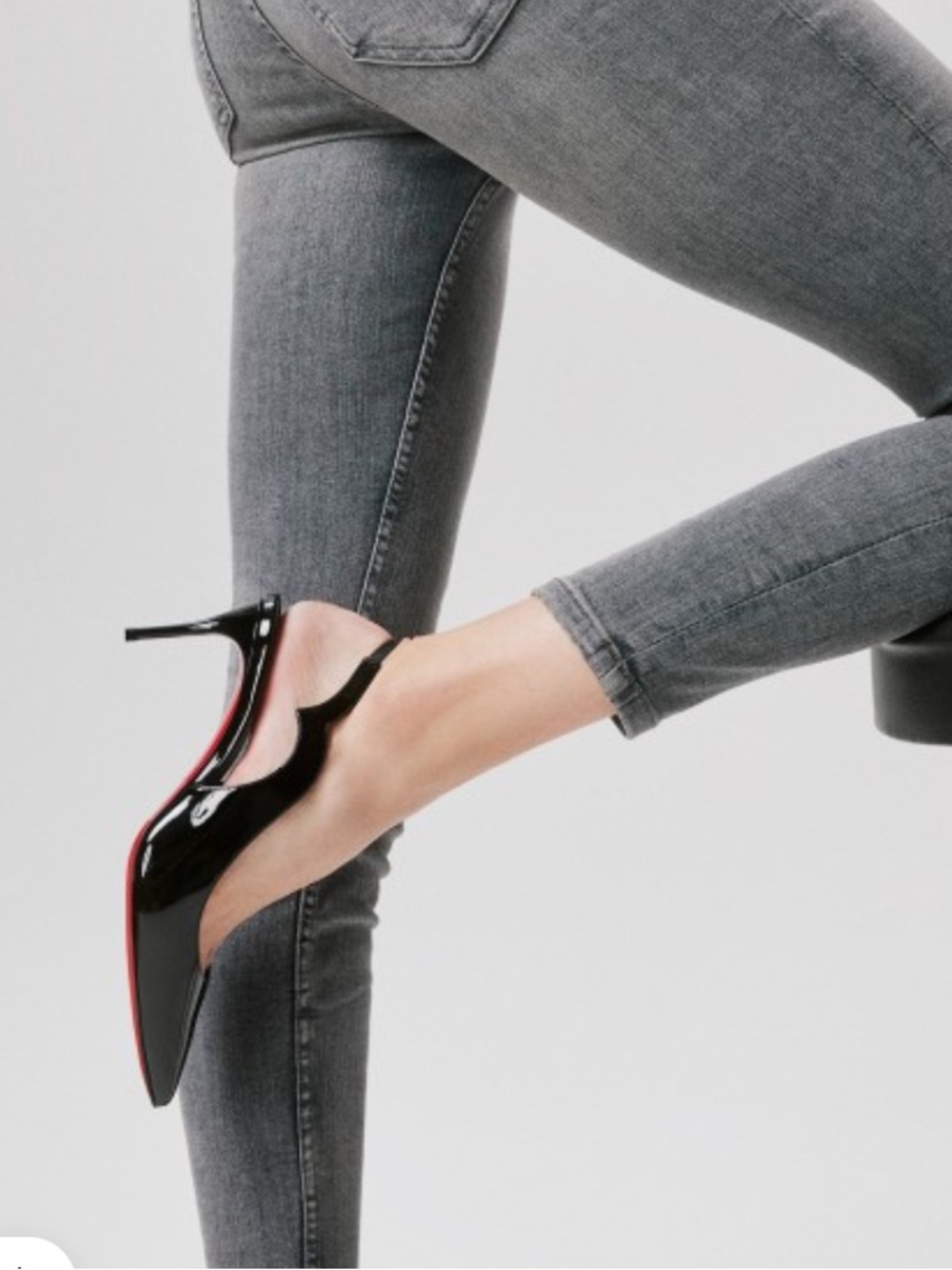 NWT Christian Louboutin Hot Chick slingback pumps size 40 or 10